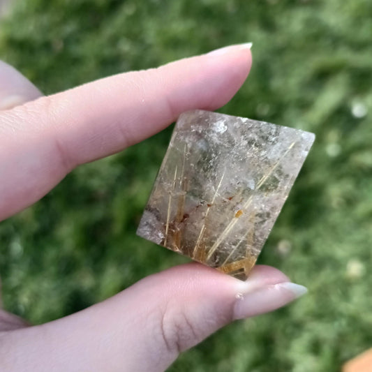 Golden Rutile Quartz Freeform