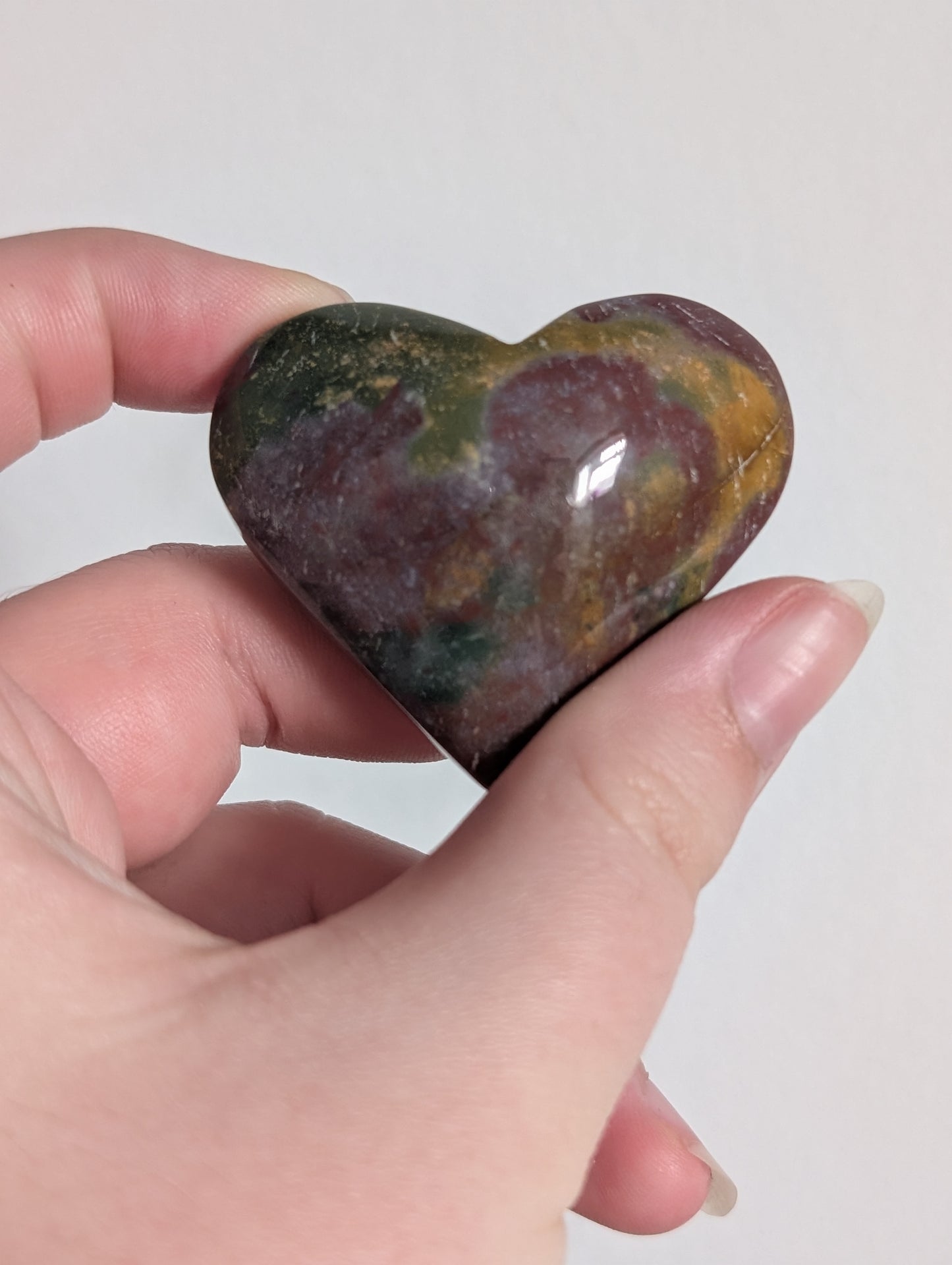 Ocean Jasper Heart