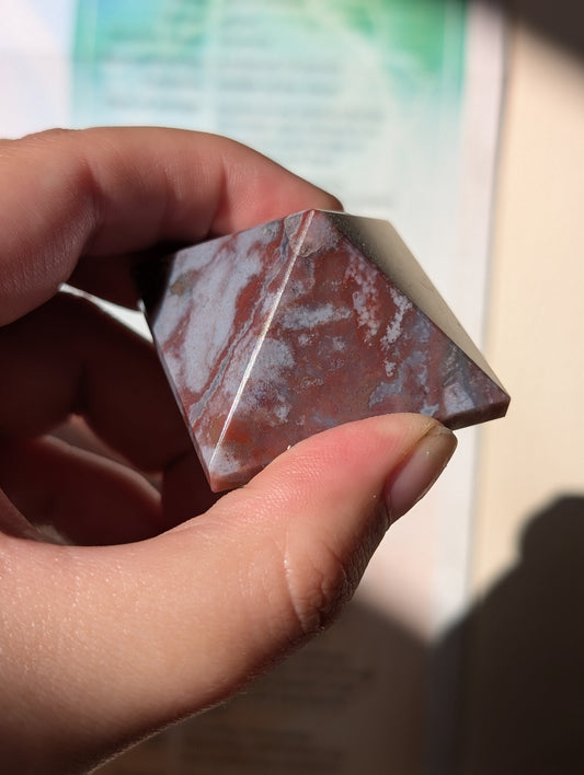 Ocean Jasper Pyramid