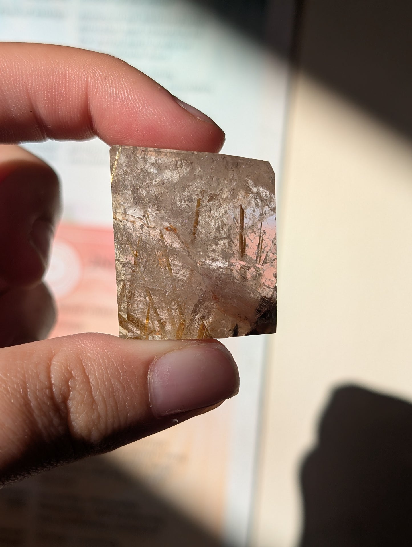 Golden Rutile Quartz Freeform