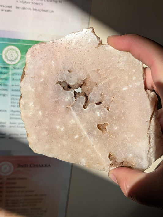 Pink Amethyst Slice