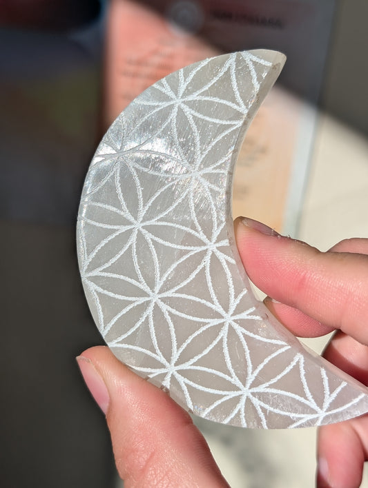 Selenite Moon